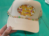 Daisy Trucker Hat Chain