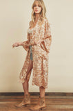 Sunshine of Your Love Satin Kimono