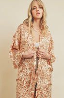 Sunshine of Your Love Satin Kimono